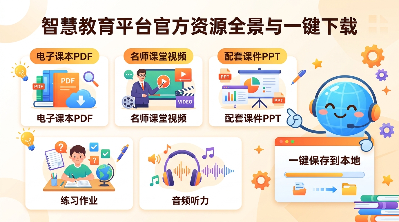 智慧教育平台官方资源全景